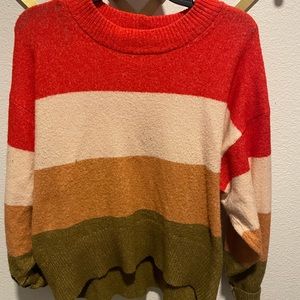 Colorblock Sweater
